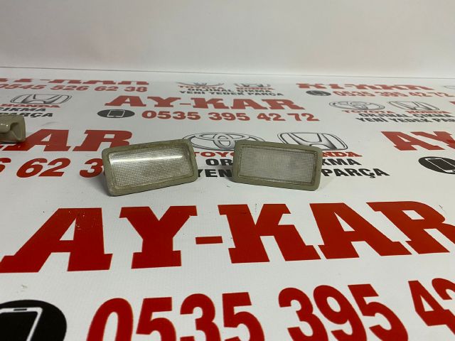 KARTİN TİCARET TOYOTA AURIS-COROLLA ÇIKMA ORJİNAL GÜNEŞLİK LAMBALARI 2008-2012 ARASI MODELLERE UYUMLUDUR